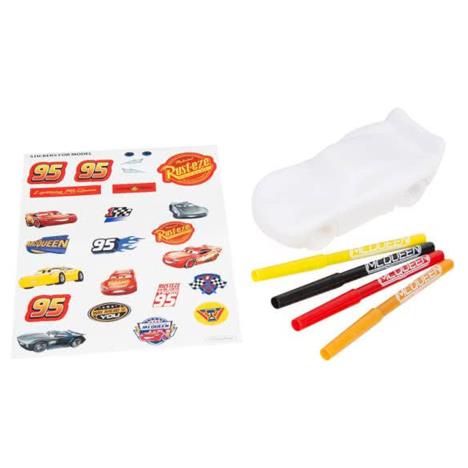 Disney Cars Colour Your Own Lightning McQueen Extra Image 1